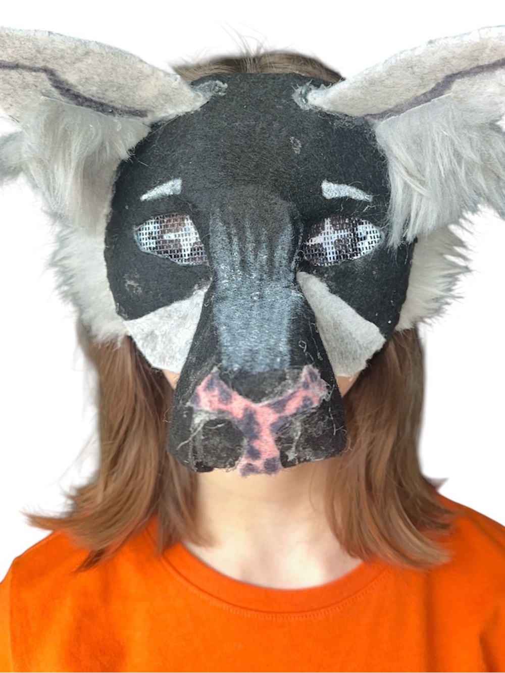 Wolf / Dog / Great Dane Therian / Dress Up / Costume Mask